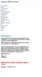 Mobile Screenshot of isbn.dk